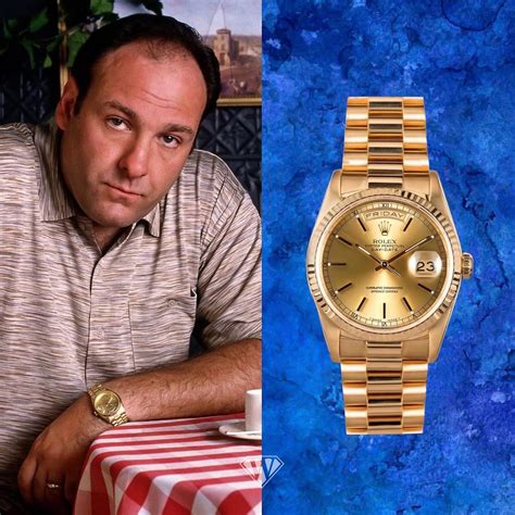 tony sopranos rolex|tony soprano rolex day date.